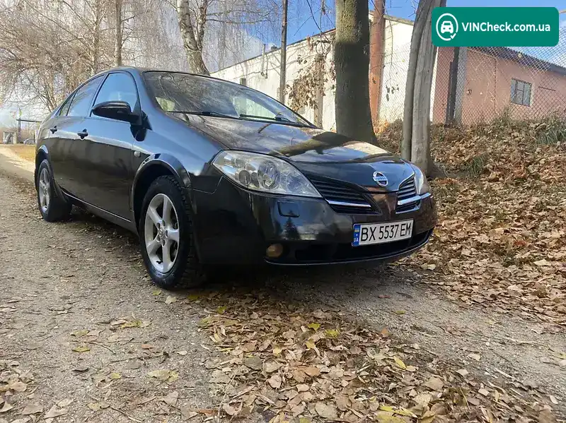 Nissan Primera 2006, фото з оголошення 2 з 13, VIN SJNBCAP12U2297732