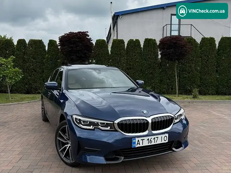BMW 3 Series 2022, фото з оголошення 1 з 20, VIN 3MW5R7J07N8C58710