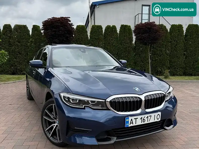 BMW 3 Series 2022, фото з оголошення 2 з 20, VIN 3MW5R7J07N8C58710