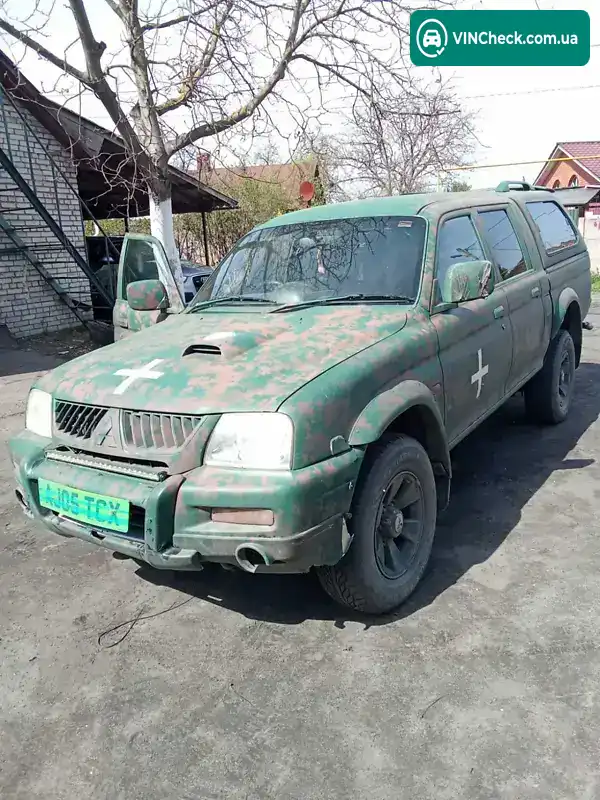 Mitsubishi L 200 2005, фото з оголошення 1 з 5, VIN MMBJNK7405D034598