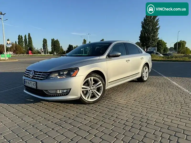 Volkswagen Passat 2014, фото з оголошення 2 з 20, VIN 1VWZZZA3ZFC028443