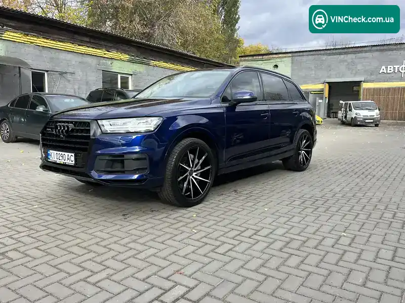 Audi Q7 2019, фото з оголошення 1 з 5, VIN WA1LAAF75KD029956