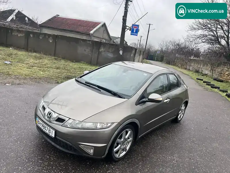 Honda Civic 2007, фото з оголошення 1 з 18, VIN SHHFK28607U028303