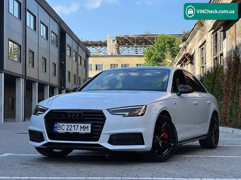 Audi A4 2017, фото з оголошення 1 з 8, VIN WAUENAF49HN065044