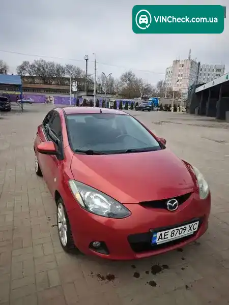 Mazda 2 2008, фото з оголошення 1 з 9, VIN JMZDE145500168419