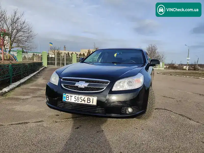 Chevrolet Epica 2007, фото з оголошення 1 з 19, VIN Y6DLF69KE7B067667