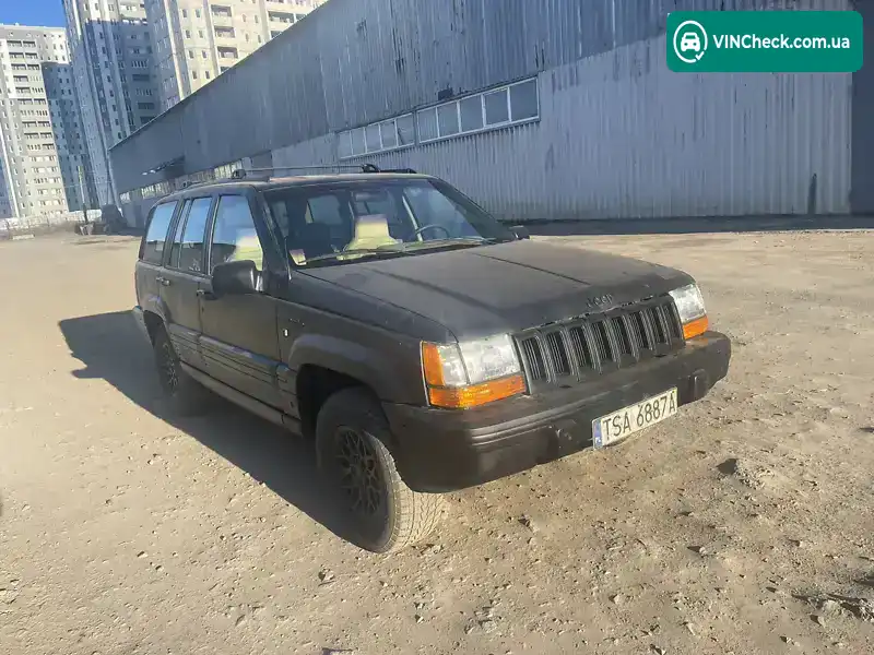 Jeep Grand Cherokee 1996, фото з оголошення 1 з 10, VIN 1J4GZ58S3RC217183