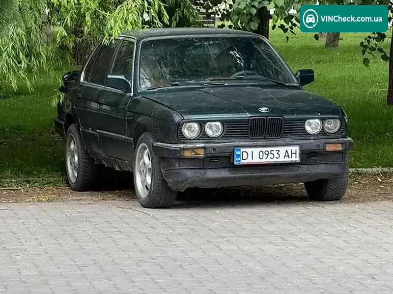 BMW 3 Series 1986, фото з оголошення 1 з 6, VIN WBAAC310601326386