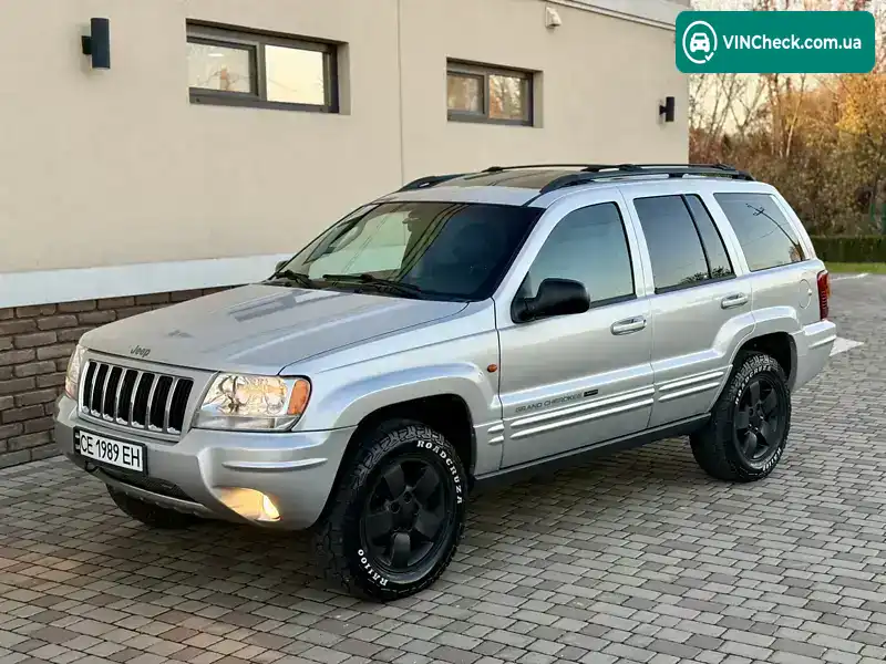 Jeep Grand Cherokee 2003, фото з оголошення 1 з 20, VIN 1J8G2E8A14Y115337