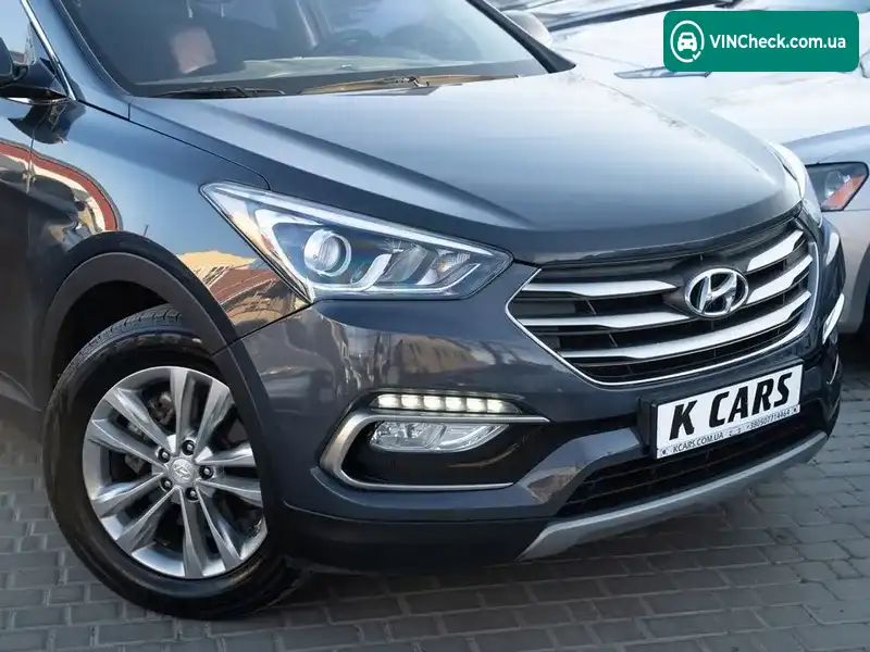 Hyundai Santa FE 2015, фото з оголошення 2 з 20, VIN KMHSW81UBGU602205