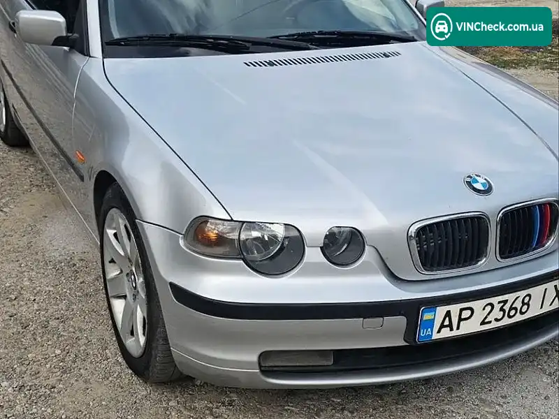 BMW 3 Series 2002, фото з оголошення 1 з 20, VIN WBAAT71080KR06787