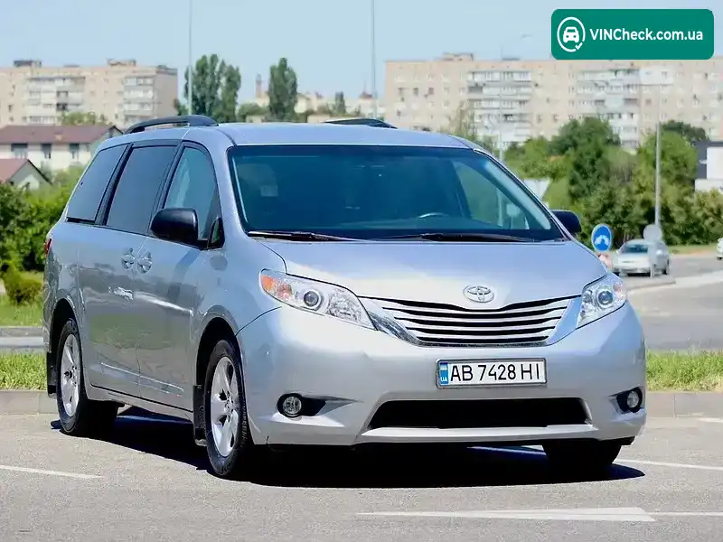 Toyota Sienna 2017, фото з оголошення 1 з 20, VIN 5TDKZ3DC6HS890002