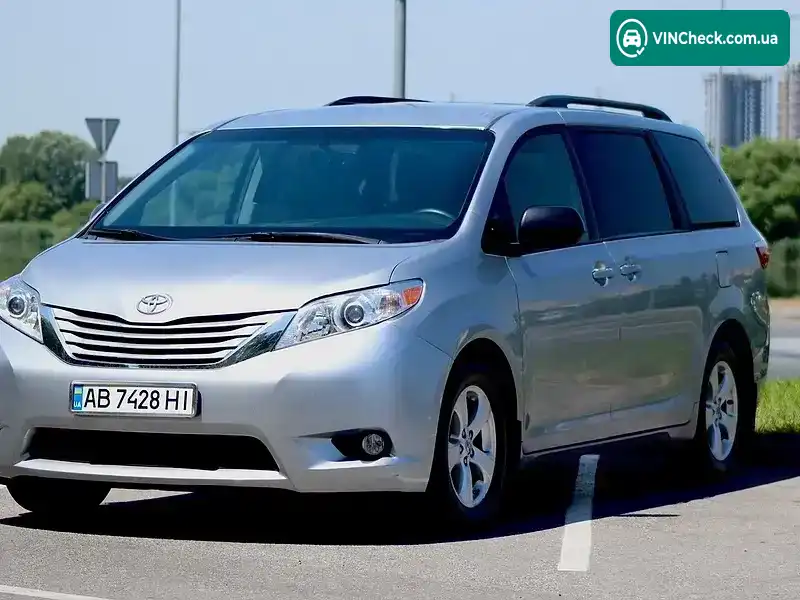 Toyota Sienna 2017, фото з оголошення 2 з 20, VIN 5TDKZ3DC6HS890002