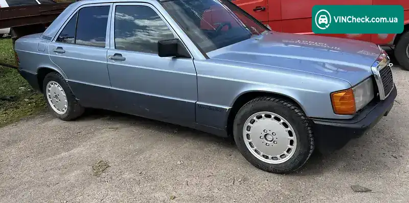 Mercedes-Benz 190 1989, фото з оголошення 2 з 6, VIN WDB2010241F595591