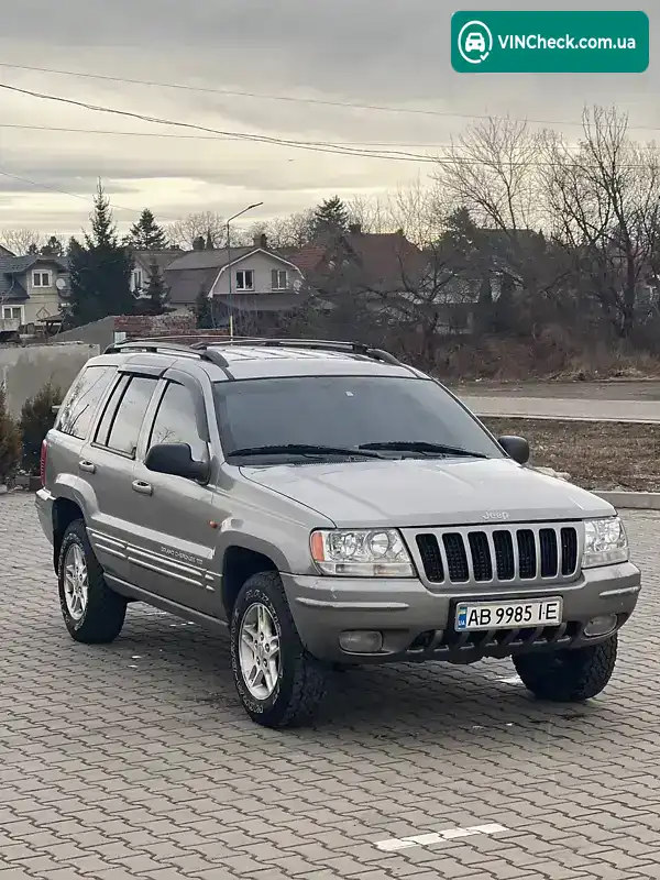 Jeep Grand Cherokee 1999, фото з оголошення 1 з 10, VIN 1J4GWB848XY512238
