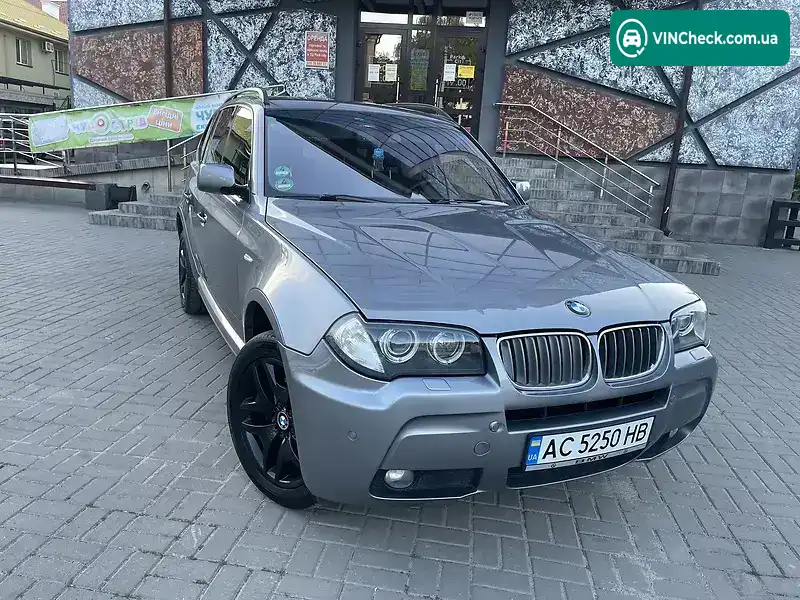 BMW X3 2007, фото з оголошення 1 з 20, VIN WBAPD91080WG41254
