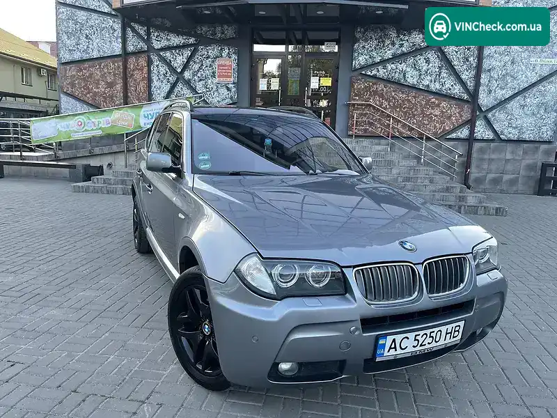 BMW X3 2007, фото з оголошення 2 з 20, VIN WBAPD91080WG41254
