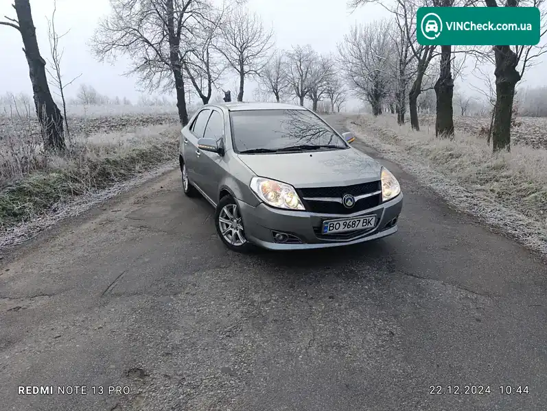 Geely MK 2008, фото з оголошення 2 з 16, VIN Y7CJL716290112606