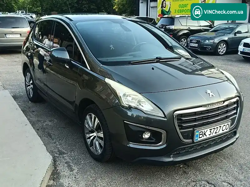 Peugeot 3008 2014, фото з оголошення 1 з 20, VIN VF30U9HD8ES276485