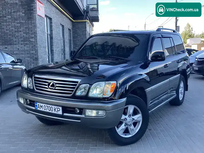 Lexus LX 2005, фото з оголошення 1 з 21, VIN JTJHT00W254000755