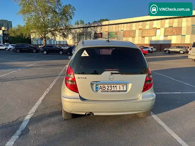 Mercedes-Benz A-Class 2005, фото з оголошення 2 з 5, VIN WDD1690321J191907