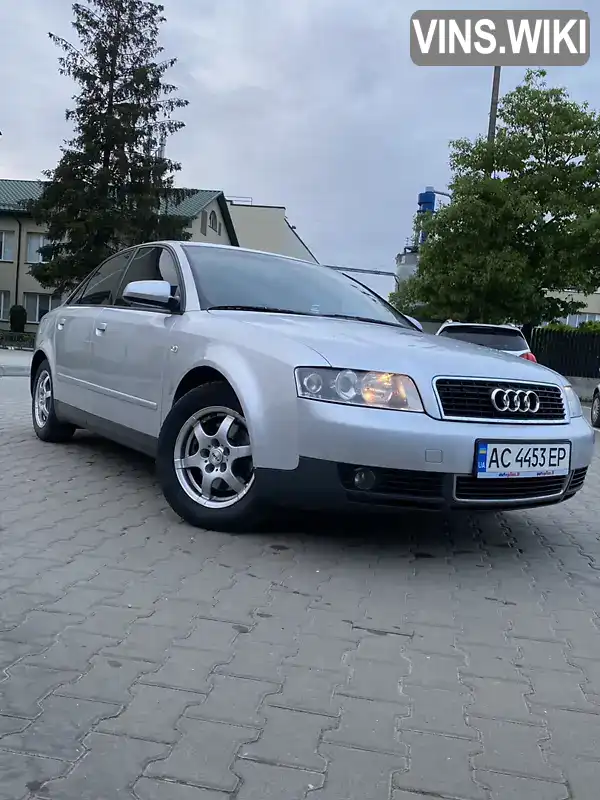 Audi A4 2003, фото з оголошення 1 з 10, VIN WAUZZZ8E53A350723
