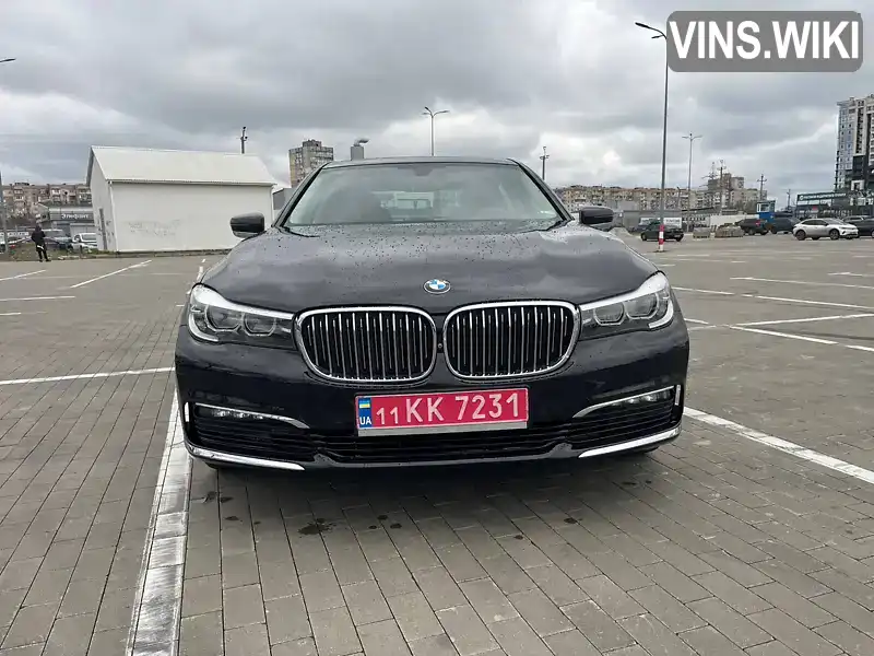 BMW 7 Series 2016, фото з оголошення 2 з 21, VIN WBA7E4C55HGU99165