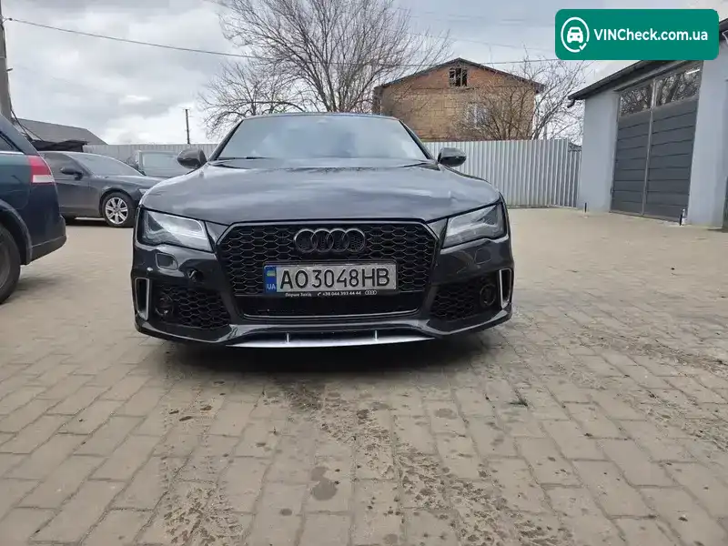 Audi A7 Sportback 2012, фото з оголошення 1 з 15, VIN Y89B10400GAC87086