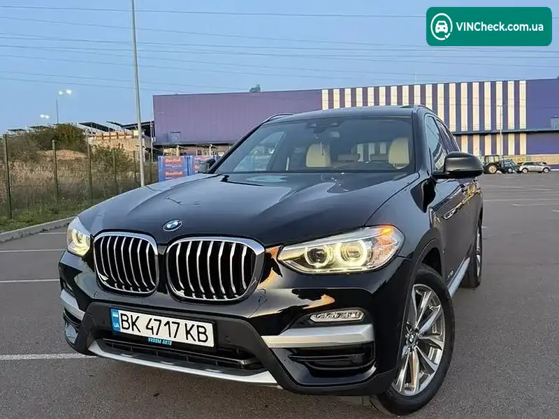 BMW X3 2017, фото з оголошення 1 з 20, VIN 5UXTR9C58JLC77737