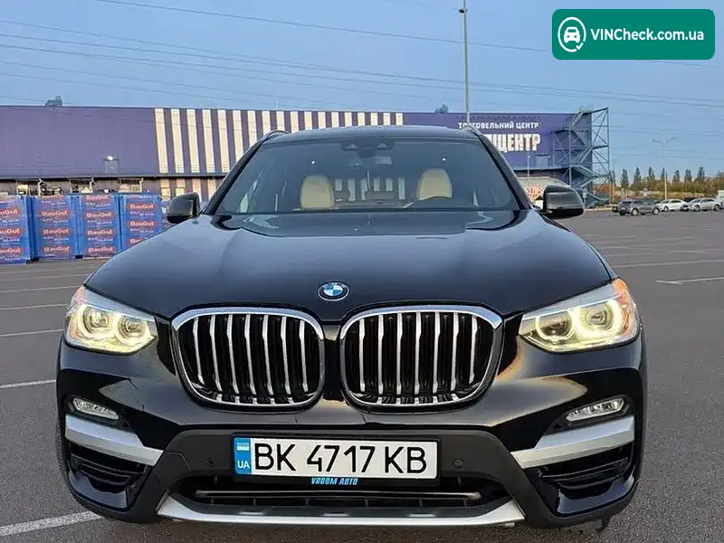 BMW X3 2017, фото з оголошення 2 з 20, VIN 5UXTR9C58JLC77737