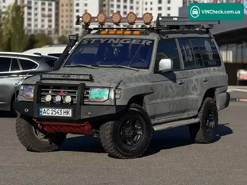 Mitsubishi Pajero 1998, фото з оголошення 1 з 20, VIN JMY0RV430WJ001962