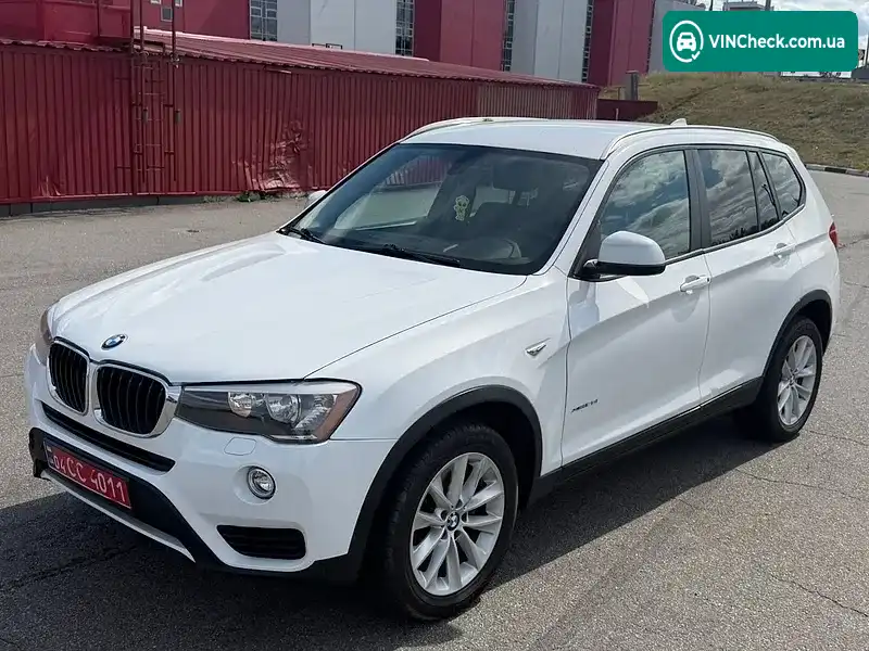 BMW X3 2017, фото з оголошення 1 з 19, VIN 5UXWX9C3XH0W71413