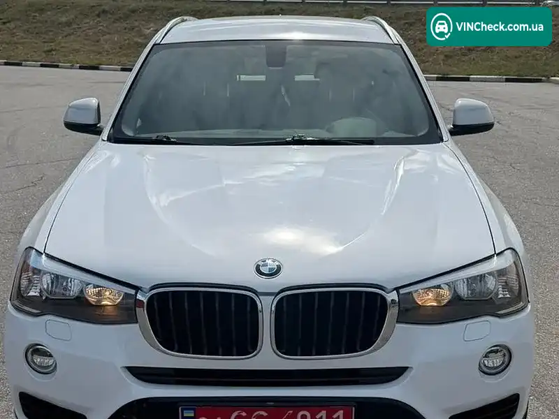 BMW X3 2017, фото з оголошення 2 з 19, VIN 5UXWX9C3XH0W71413