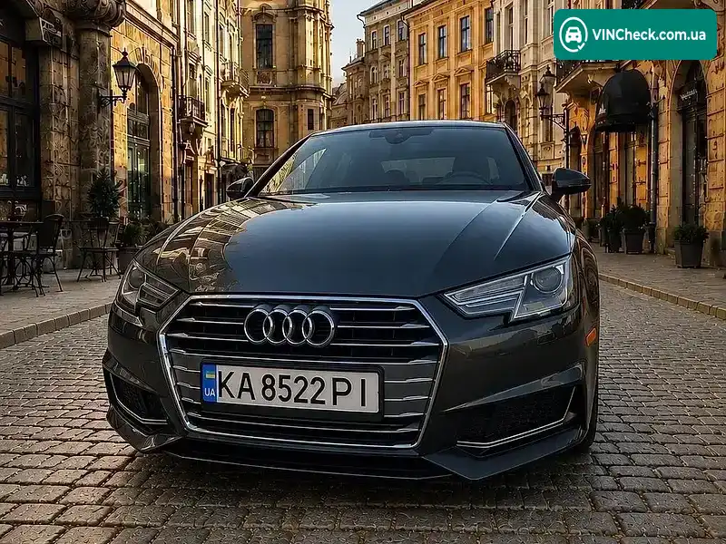 Audi A4 2018, фото з оголошення 1 з 12, VIN WAUGMAF47KA034871