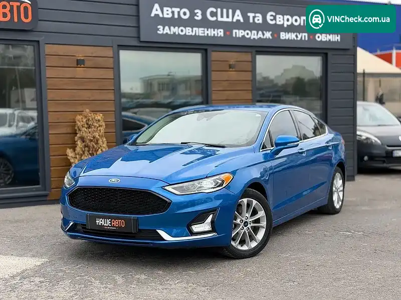 Ford Fusion 2019, фото з оголошення 1 з 20, VIN 3FA6P0SU2KR177650