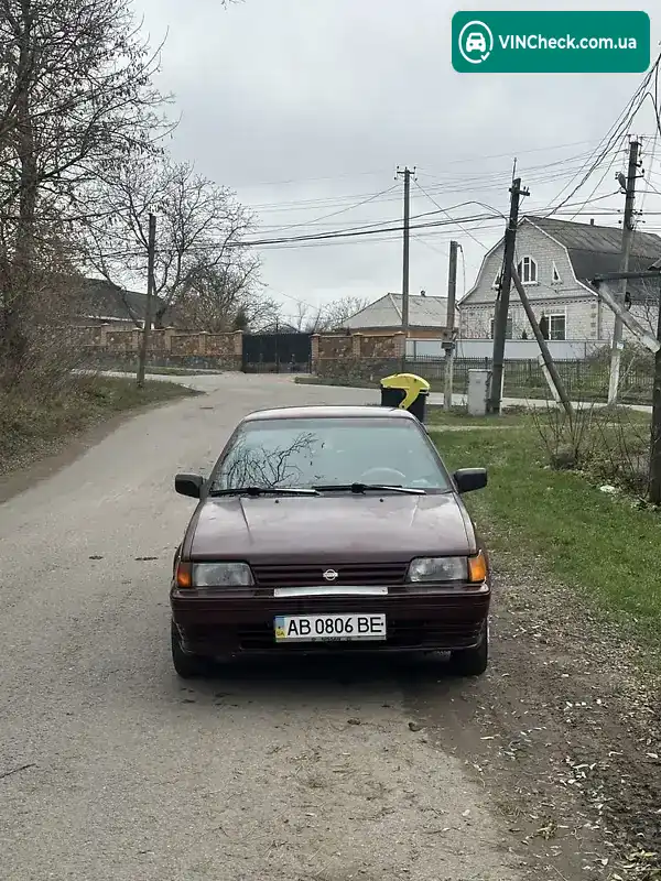 Nissan Sunny 1987, фото з оголошення 1 з 8, VIN JN100SN13U0008052