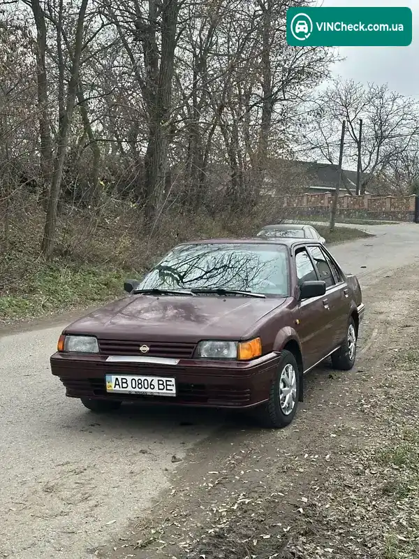 Nissan Sunny 1987, фото з оголошення 2 з 8, VIN JN100SN13U0008052