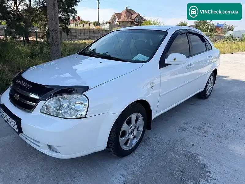 Chevrolet Lacetti 2008, фото з оголошення, VIN Y6DNF19BE8K961747