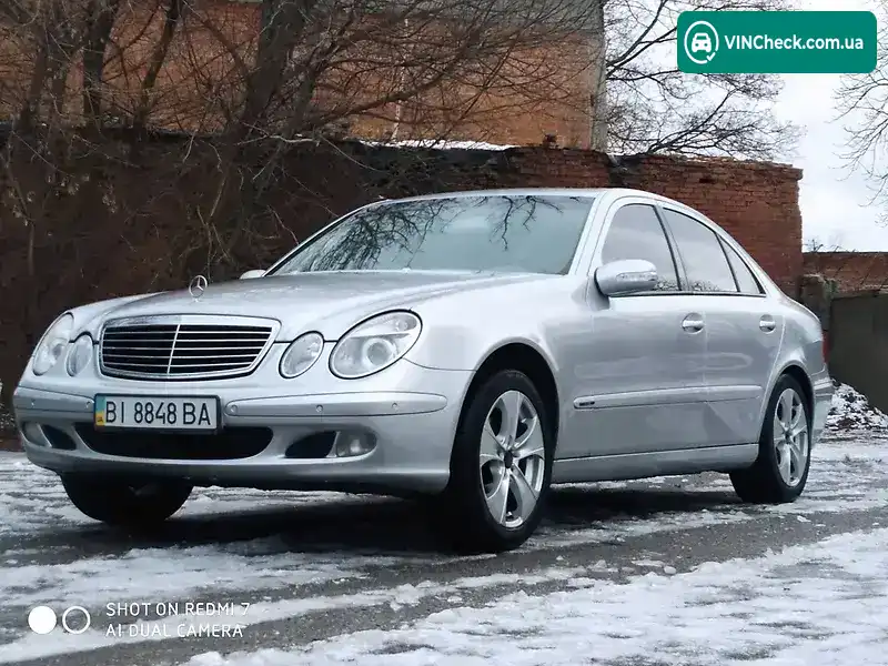 Mercedes-Benz E-Class 2004, фото з оголошення 2 з 20, VIN WDB2110421A265804