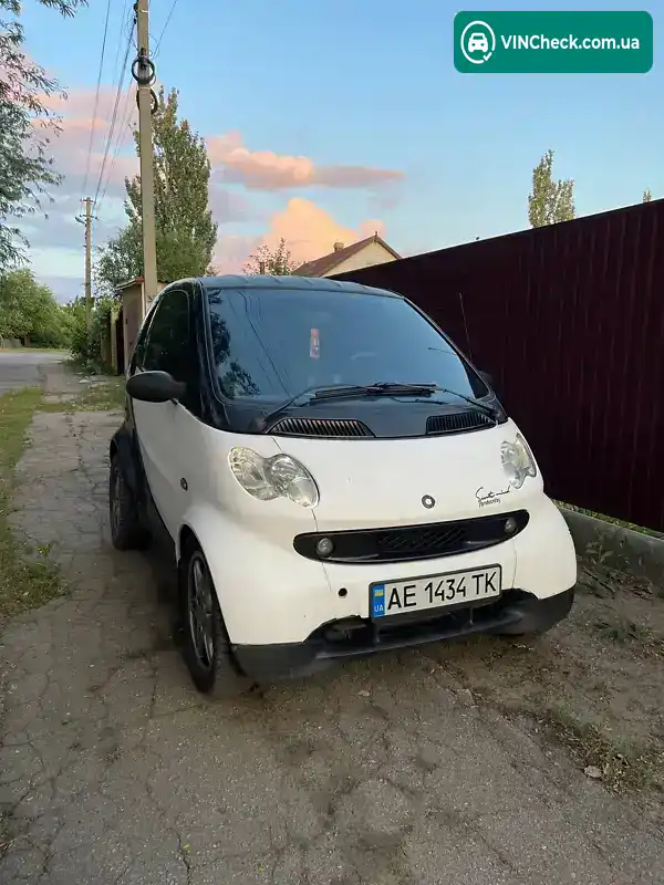 Smart Fortwo 2002, фото з оголошення 1 з 6, VIN WME01MC011H097574