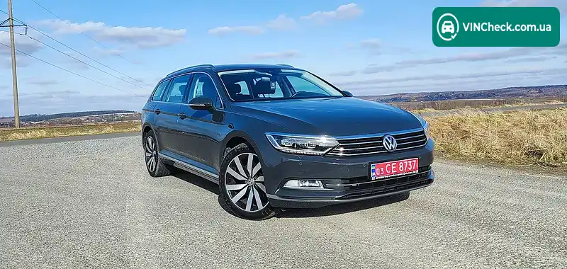 Volkswagen Passat 2017, фото з оголошення 1 з 20, VIN WVWZZZ3CZJP006682