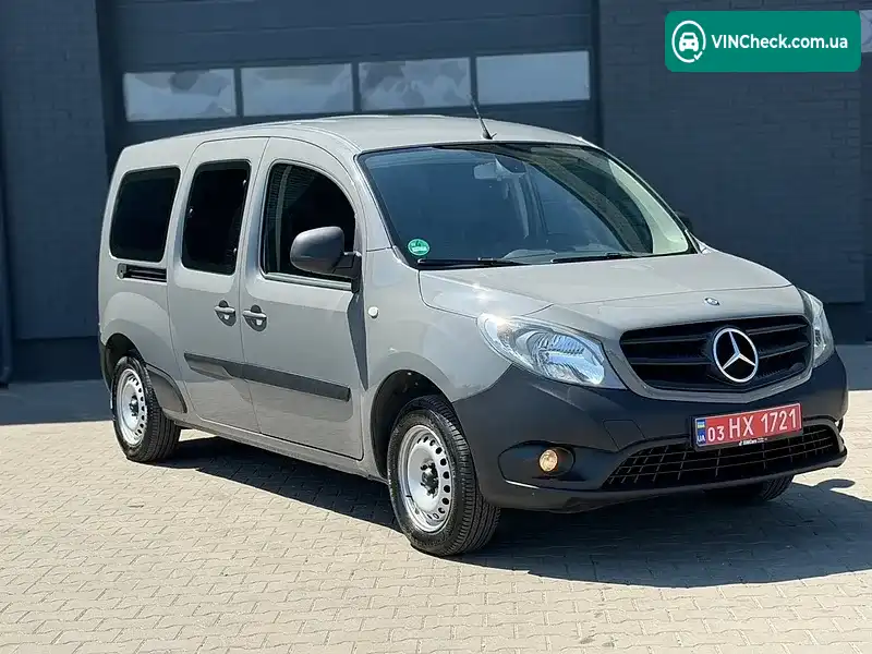 Mercedes-Benz Citan 2014, фото з оголошення 1 з 19, VIN WDF4157051U153801