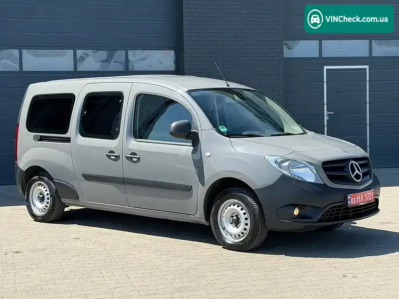 Mercedes-Benz Citan 2014, фото з оголошення 2 з 19, VIN WDF4157051U153801