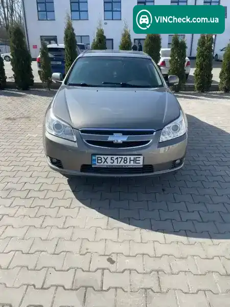 Chevrolet Epica 2007, фото з оголошення 2 з 15, VIN Y6DLA69LE7B077065