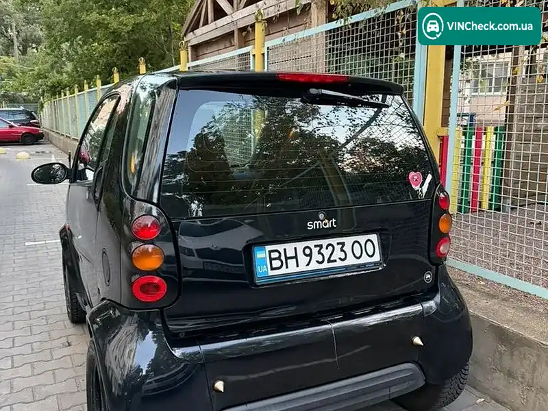Smart Fortwo 2000, фото з оголошення 2 з 9, VIN WME01MC01YH109499