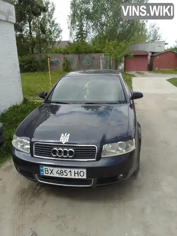 Audi A4 2002, фото з оголошення 1 з 11, VIN WAUZZZ8EX3A004683
