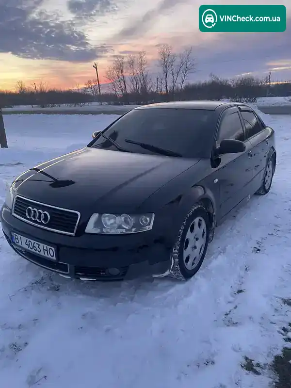 Audi A4 2003, фото з оголошення 1 з 9, VIN WAUZZZ8E53A246412