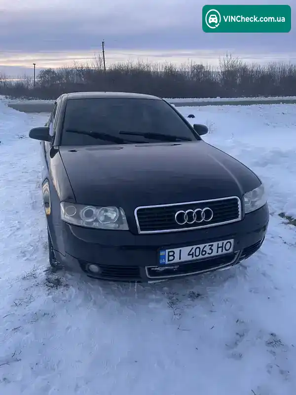 Audi A4 2003, фото з оголошення 2 з 9, VIN WAUZZZ8E53A246412