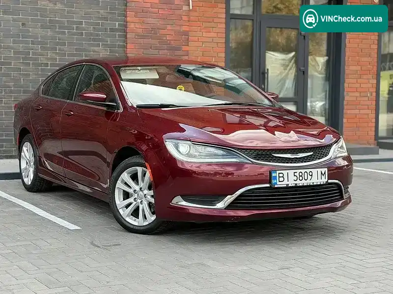Chrysler 200 2016, фото з оголошення 2 з 20, VIN 1C3CCCAB9GN168078