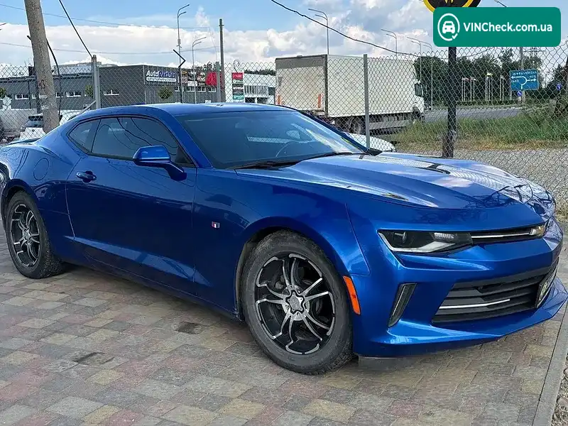 Chevrolet Camaro 2018, фото з оголошення 1 з 20, VIN 1G1FD1RS4J0190341